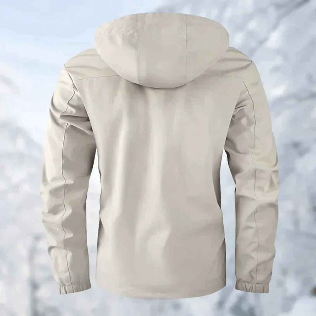 DAMIAN - Hooded Men's Rain Jacket