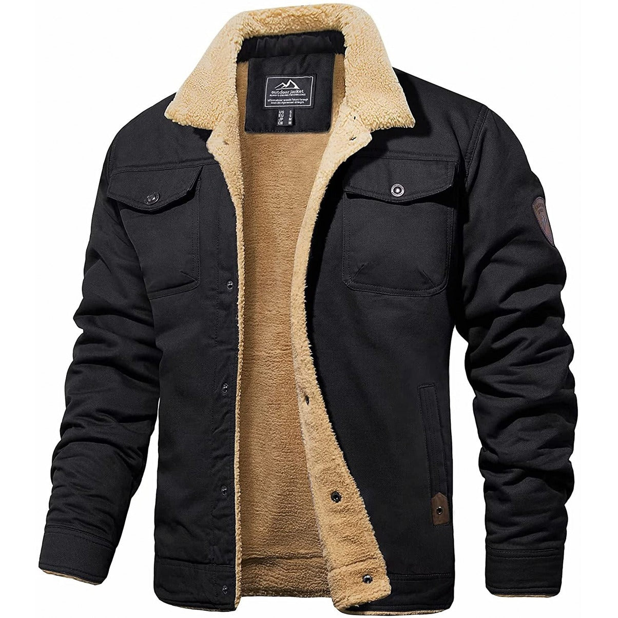 DIRK - Men's Vintage Bomber Jacket - Ideal for Spring and Summer