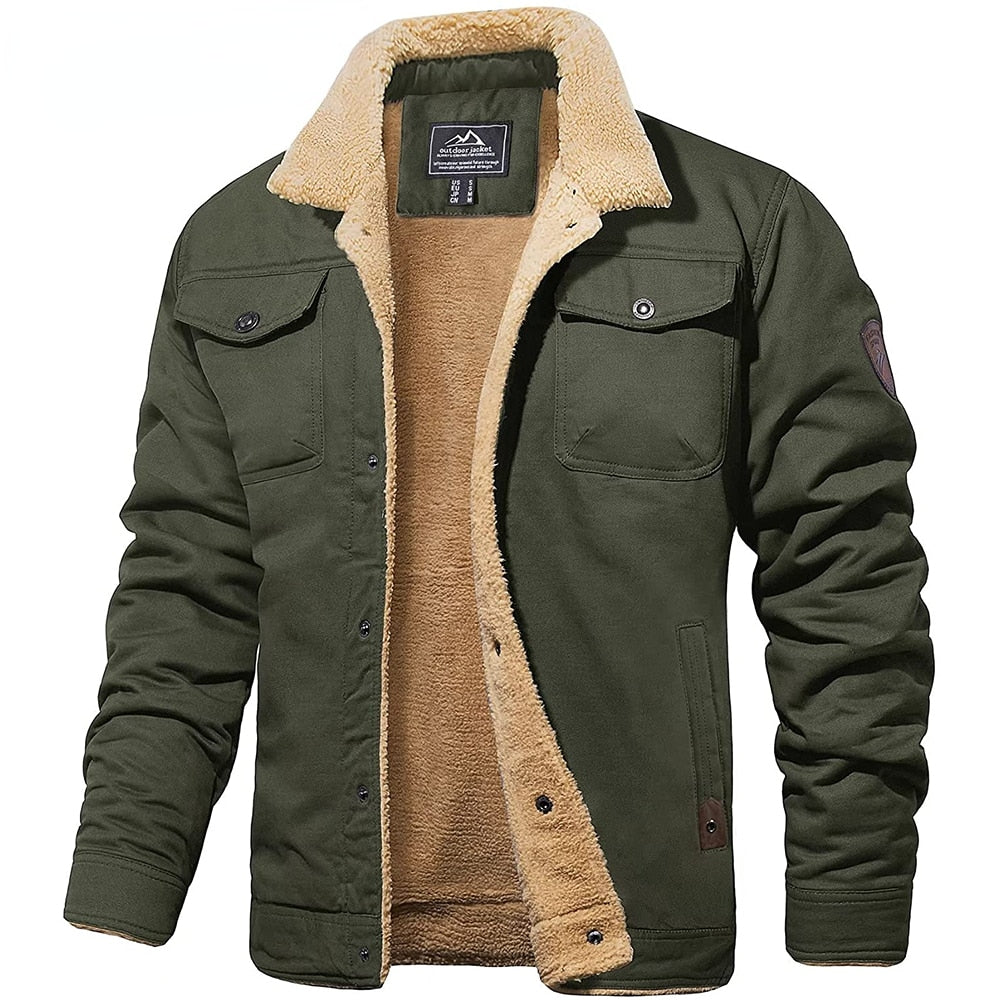 DIRK - Men's Vintage Bomber Jacket - Ideal for Spring and Summer