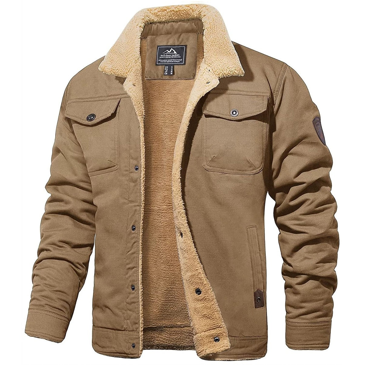 DIRK - Men's Vintage Bomber Jacket - Ideal for Spring and Summer