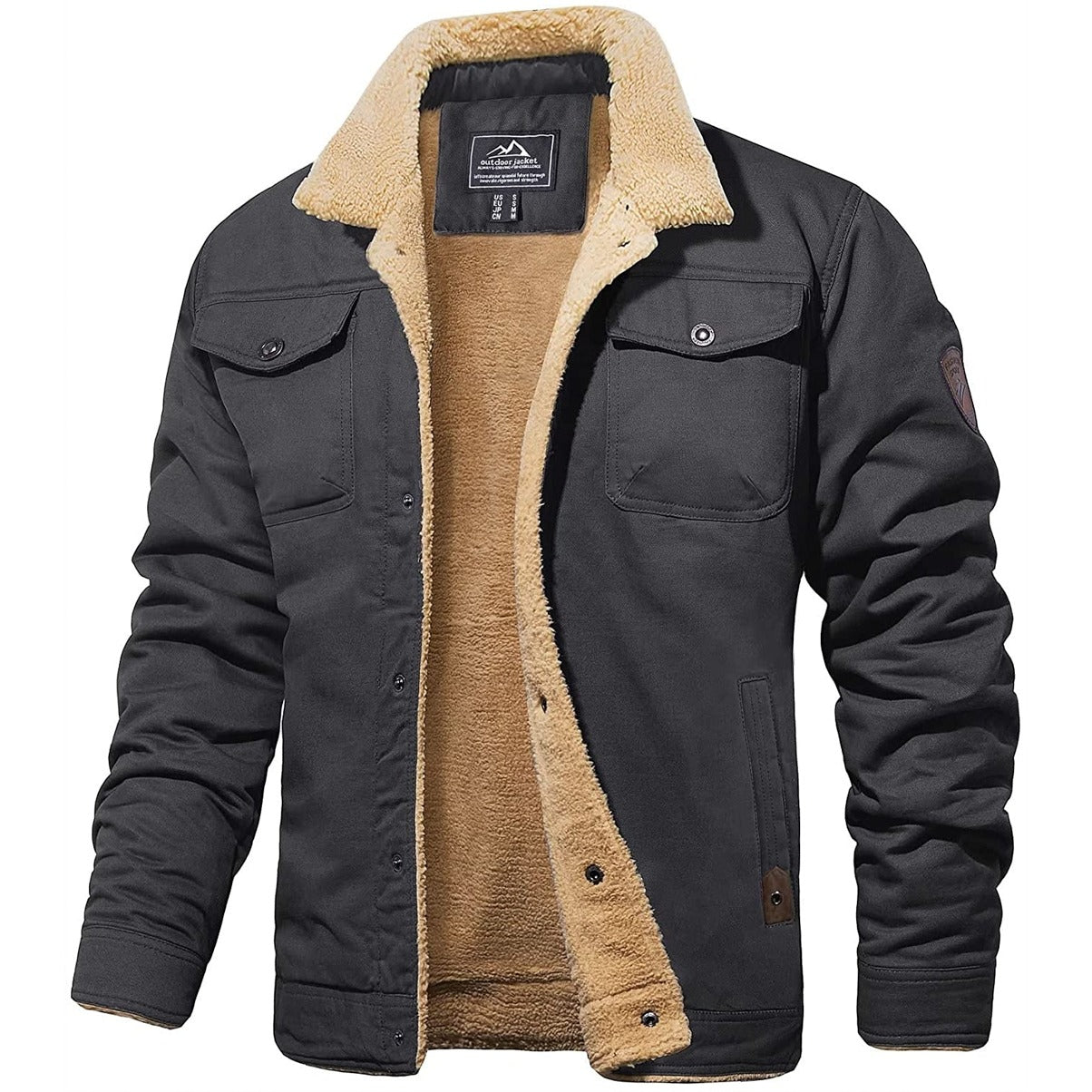 DIRK - Men's Vintage Bomber Jacket - Ideal for Spring and Summer