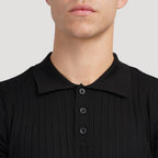 GIMCHEON Knit Polo Top
