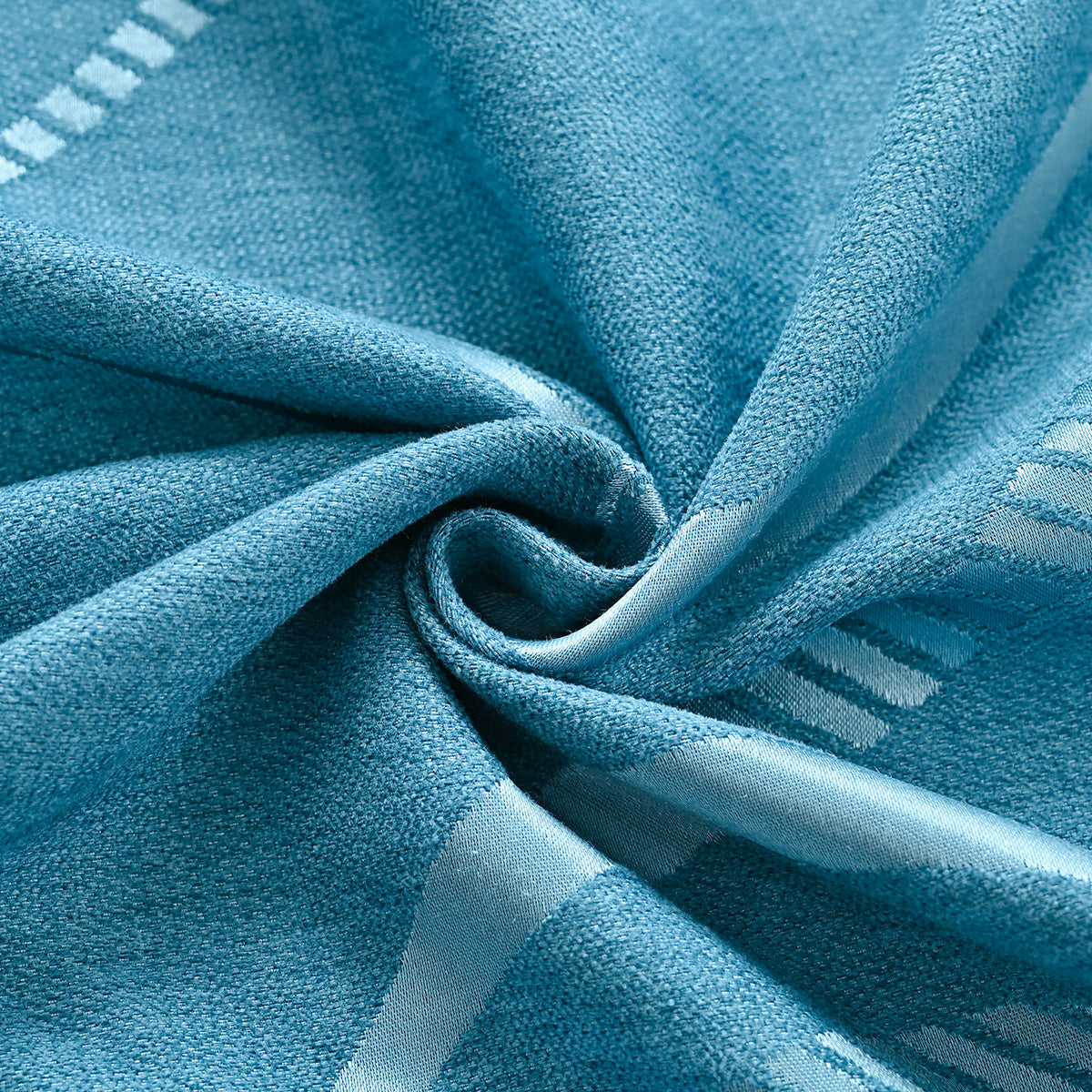 Chic Floral Pattern Chenille Curtains