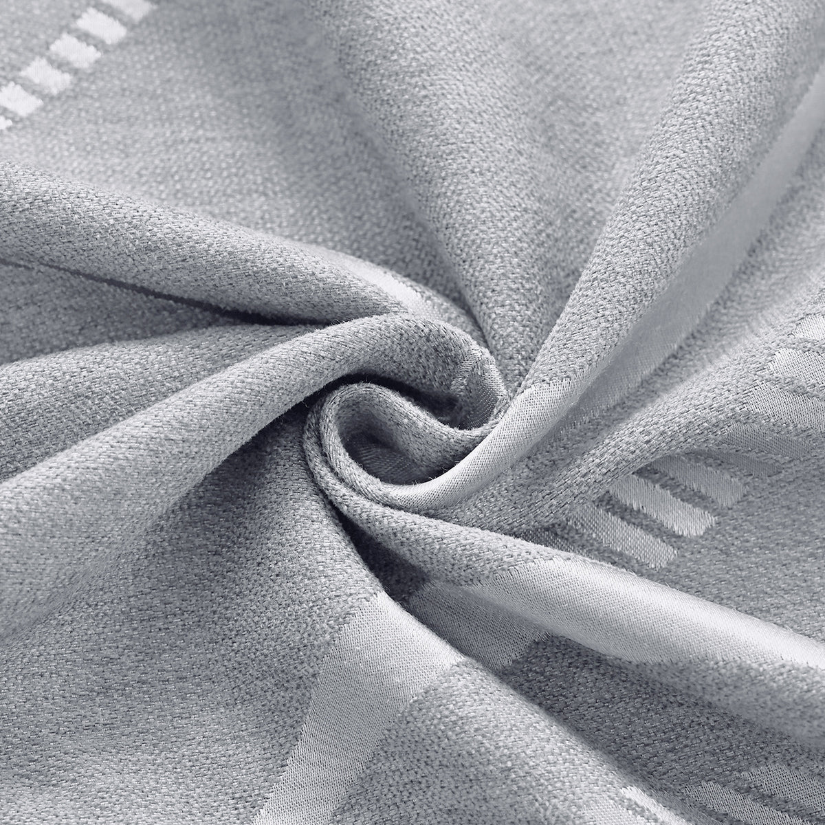 Chic Floral Pattern Chenille Curtains