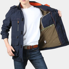Damond - Men's Lightweight Summer Cargo Jacket