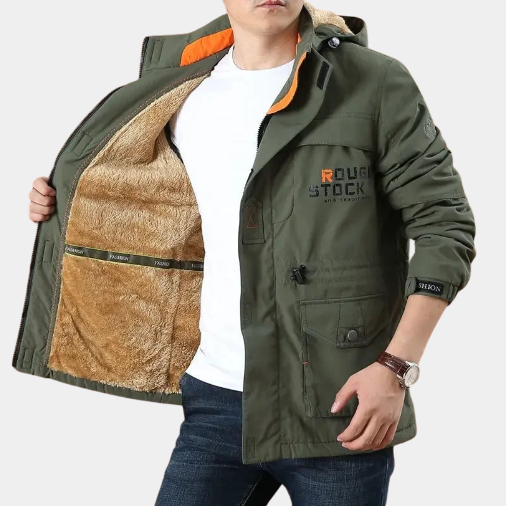 Damond - Men's Lightweight Summer Cargo Jacket