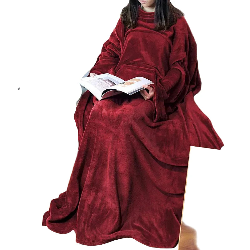 Cozy Kangaroo Pocket Blanket for Ultimate Relaxation