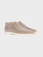 MONACO Suede High-Top Loafers