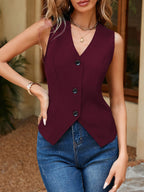 Aicha - Chic Sleeveless Vest