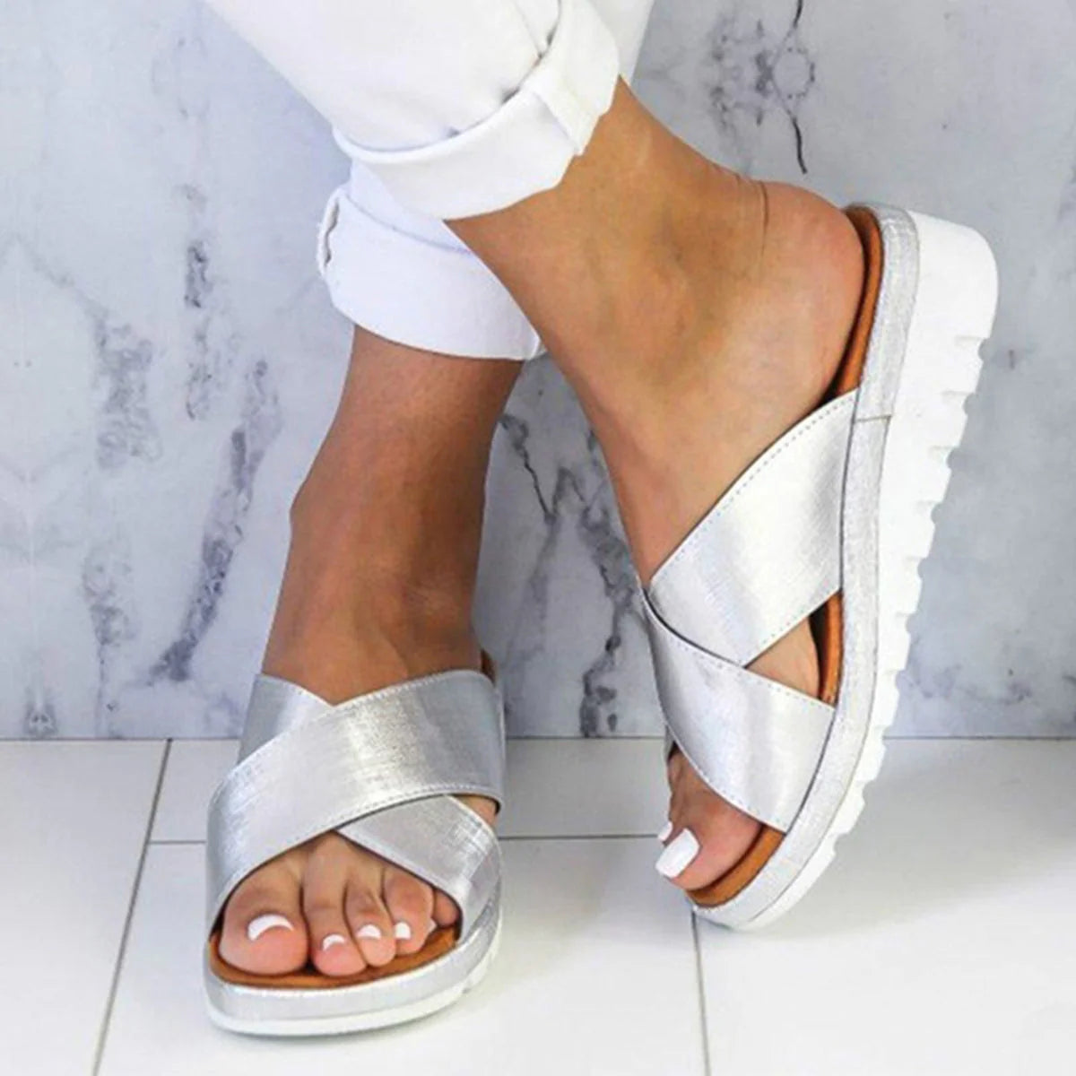 Elegant Comfort Sandals – Style Meets All-Day Support