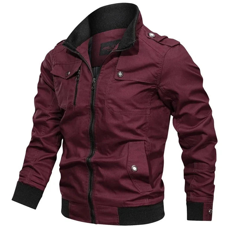 Men’s Moto Jacket – Bold Style with Rugged Durability