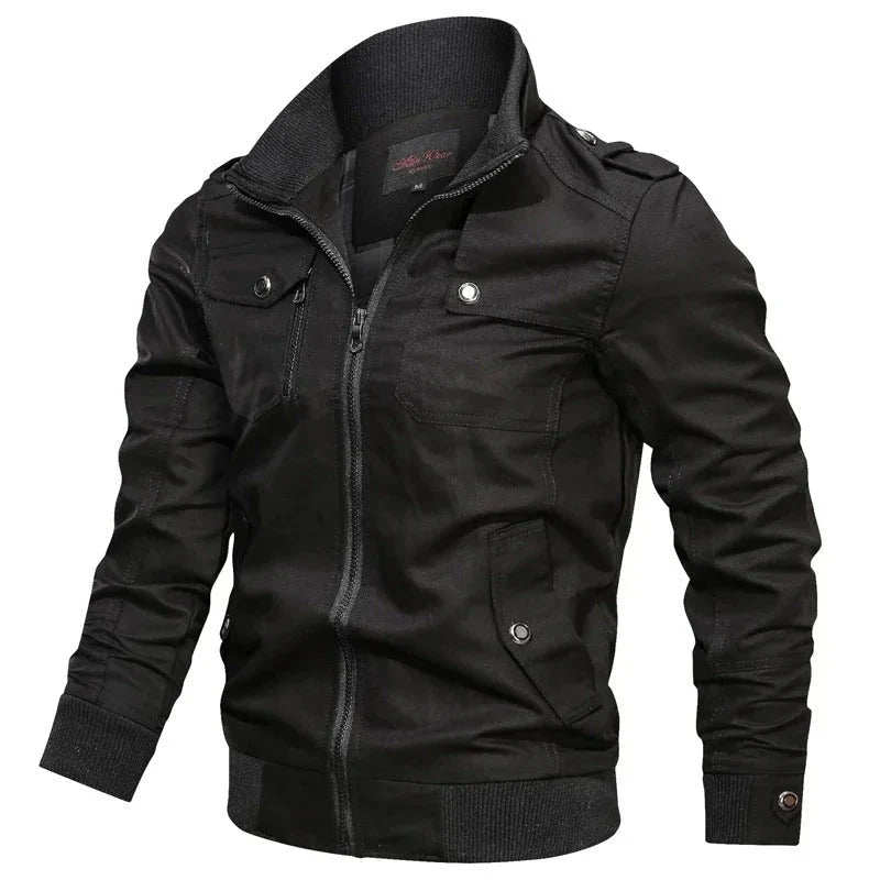 Men’s Moto Jacket – Bold Style with Rugged Durability