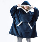 Cozy Fleece Hoodie Blanket - Perfect for Winter