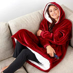 Cozy Fleece Hoodie Blanket - Perfect for Winter