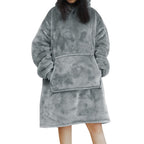 Cozy Fleece Hoodie Blanket - Perfect for Winter