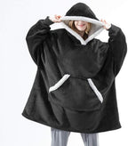 Cozy Fleece Hoodie Blanket - Perfect for Winter