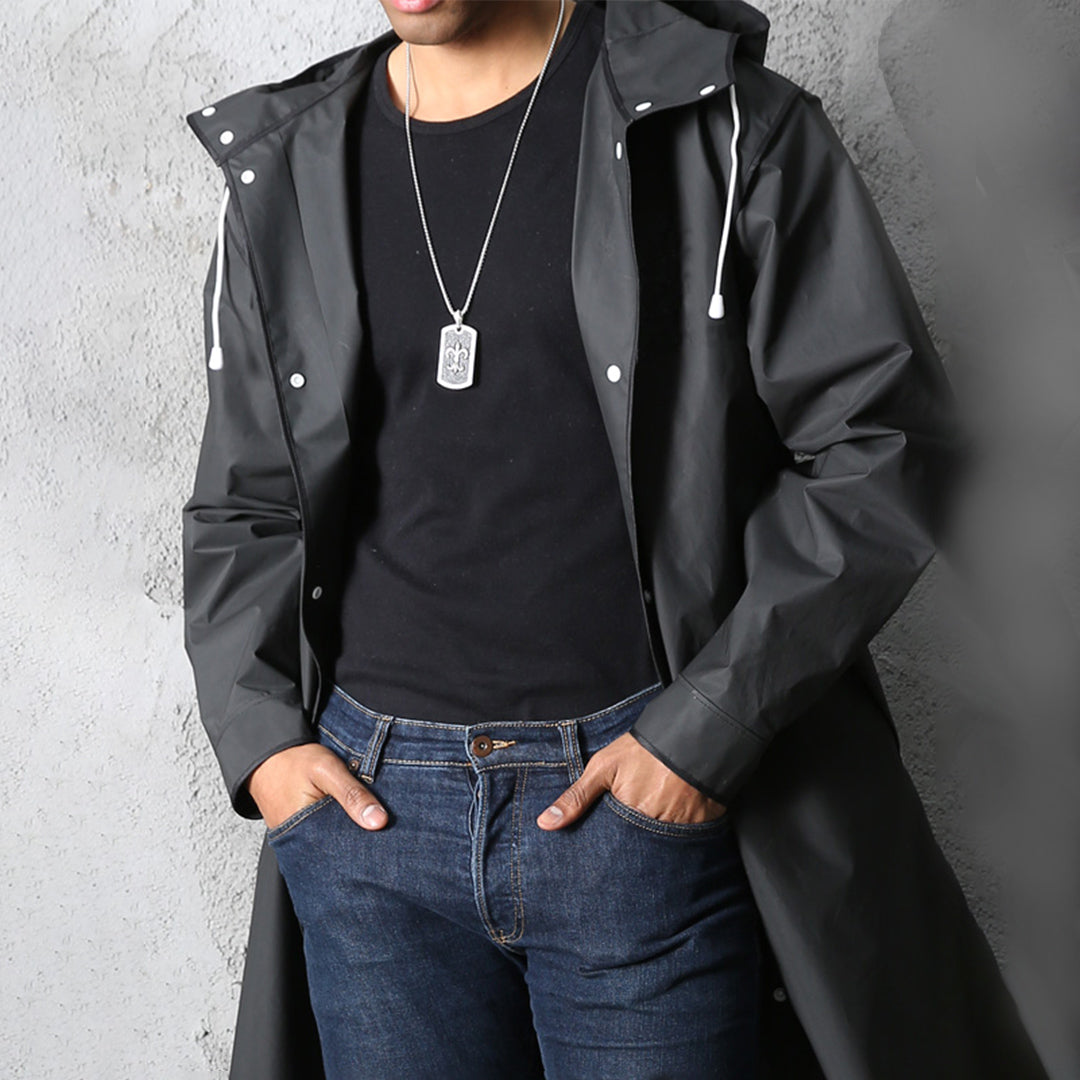 FINN - Unisex Lightweight Raincoat, Ideal for Spring and Summer