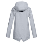 Women's Wind- and Water-Resistant Softshell Rain Jacket with Hood