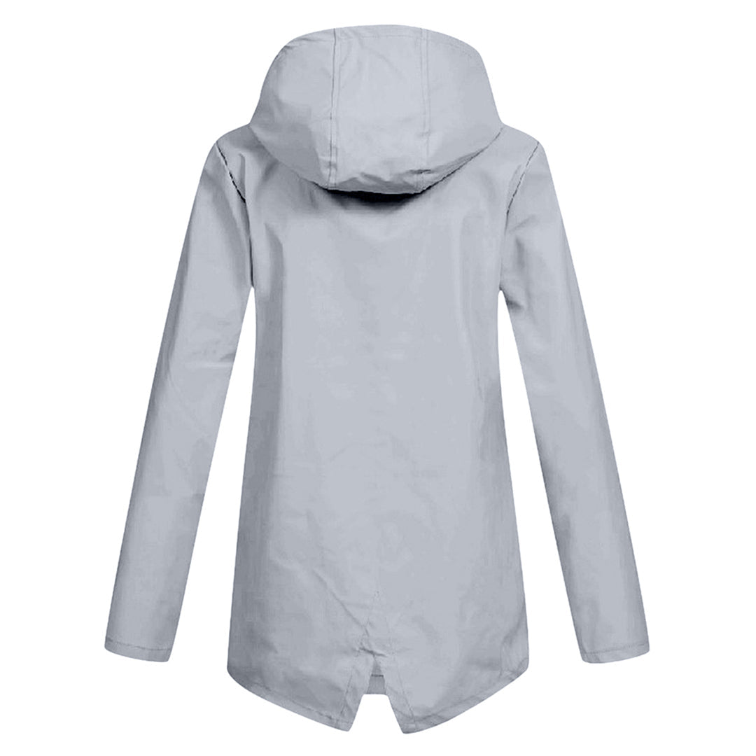 Women's Wind- and Water-Resistant Softshell Rain Jacket with Hood