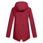 Women's Wind- and Water-Resistant Softshell Rain Jacket with Hood