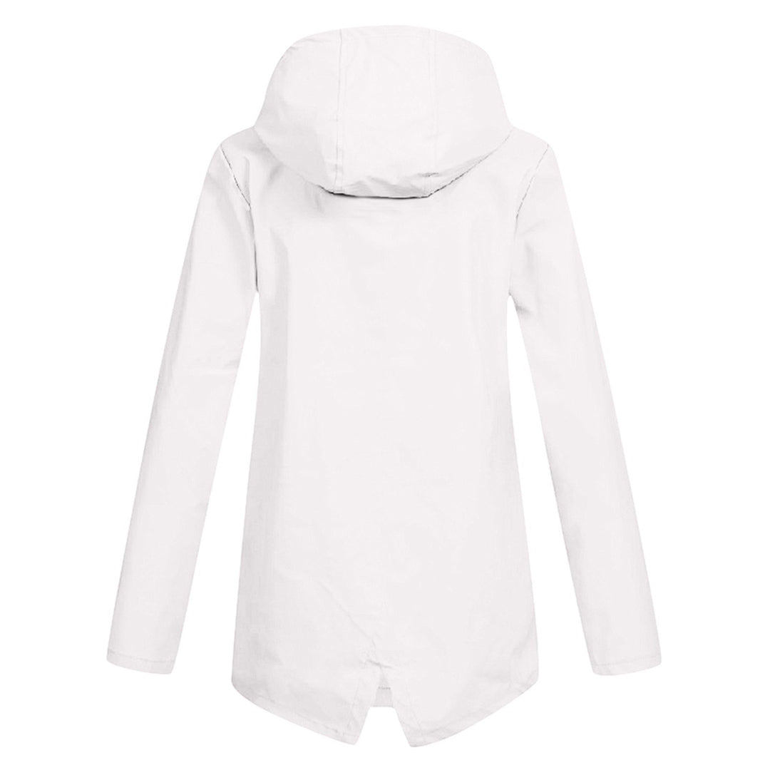 Women's Wind- and Water-Resistant Softshell Rain Jacket with Hood