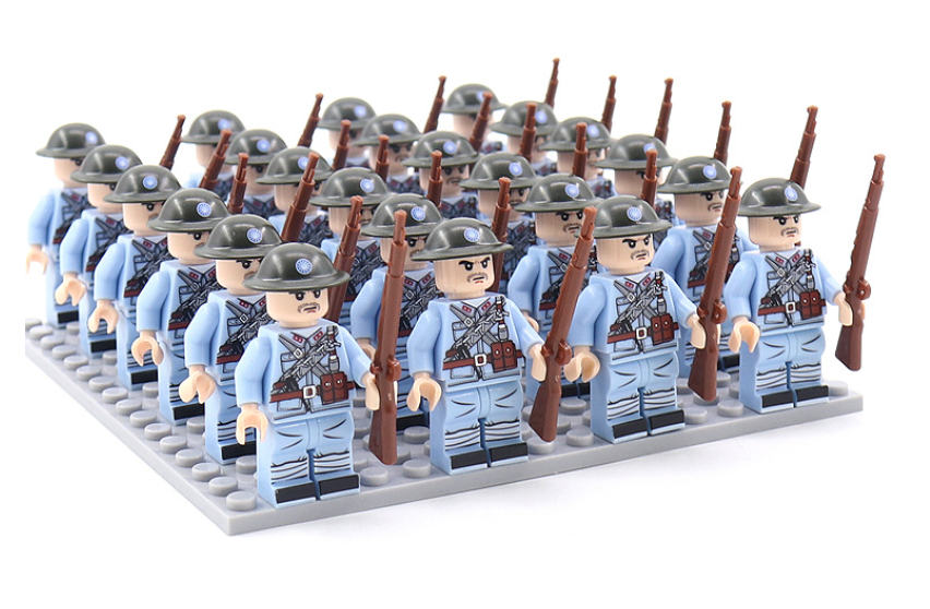 WarForge WWII Military Building Set