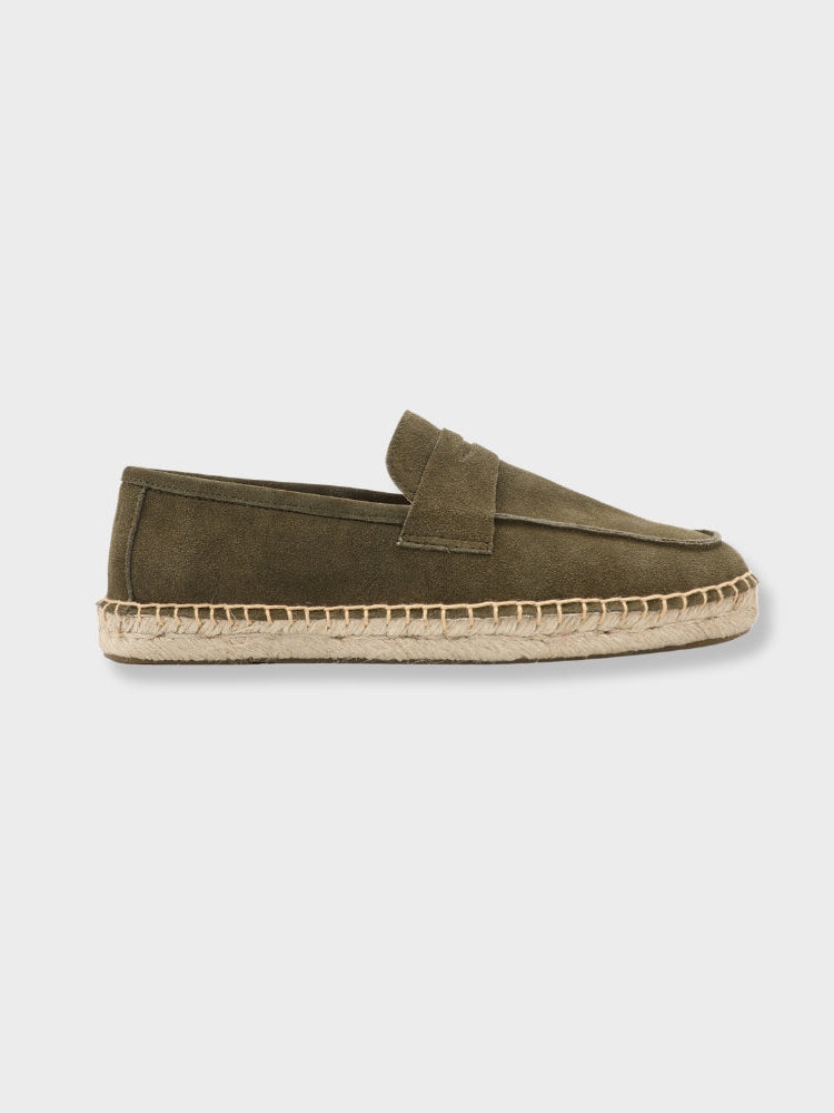 Loafers with Espadrille Style