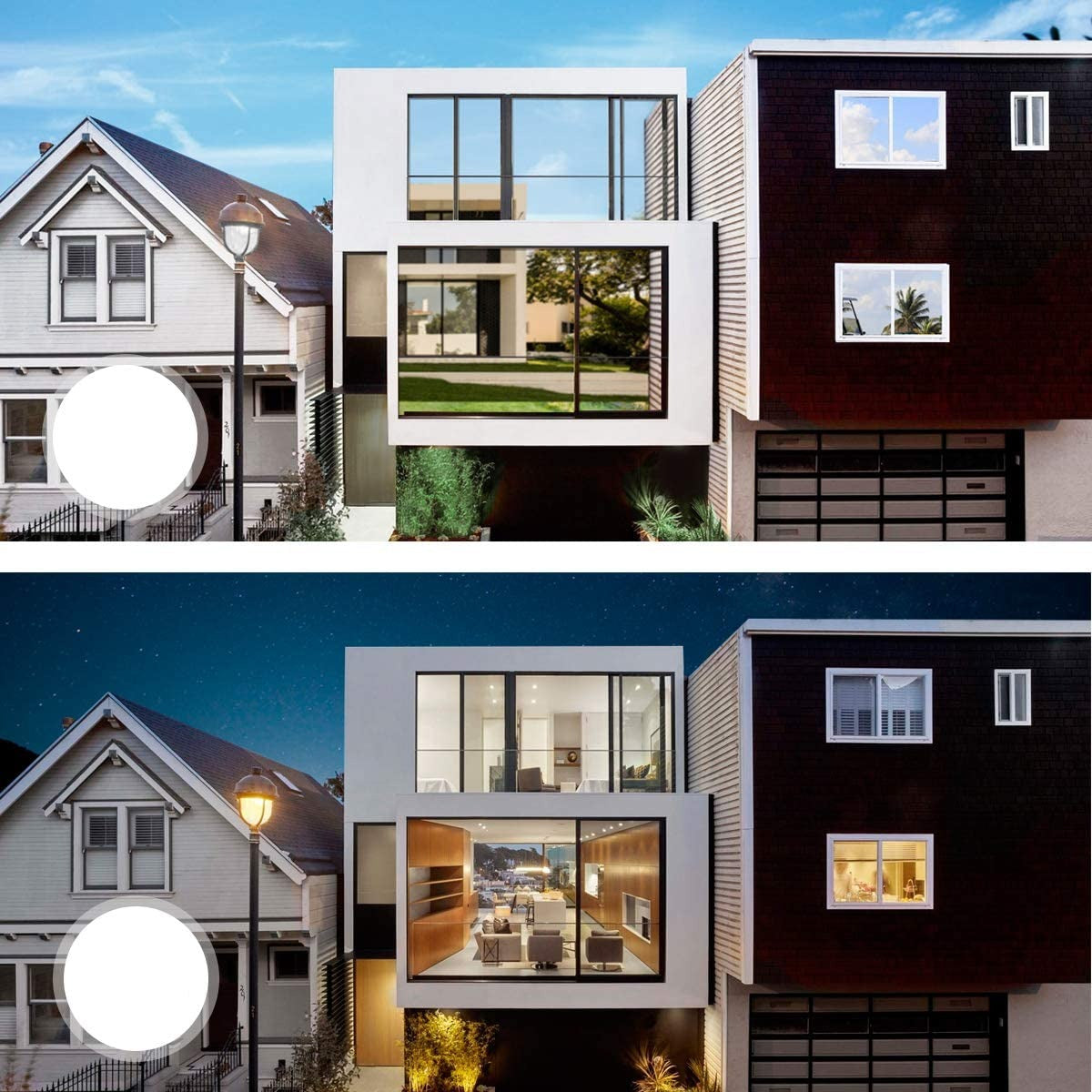 Daytime Privacy and Clarity with Reflective Window Film