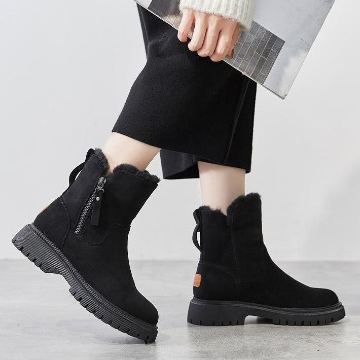 Women's Cozy Winter Boots with Non-Slip Sole