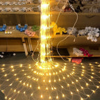 Elegant LED Outdoor Lighting with a Stylish Mesh Design