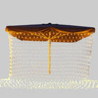 Elegant LED Outdoor Lighting with a Stylish Mesh Design