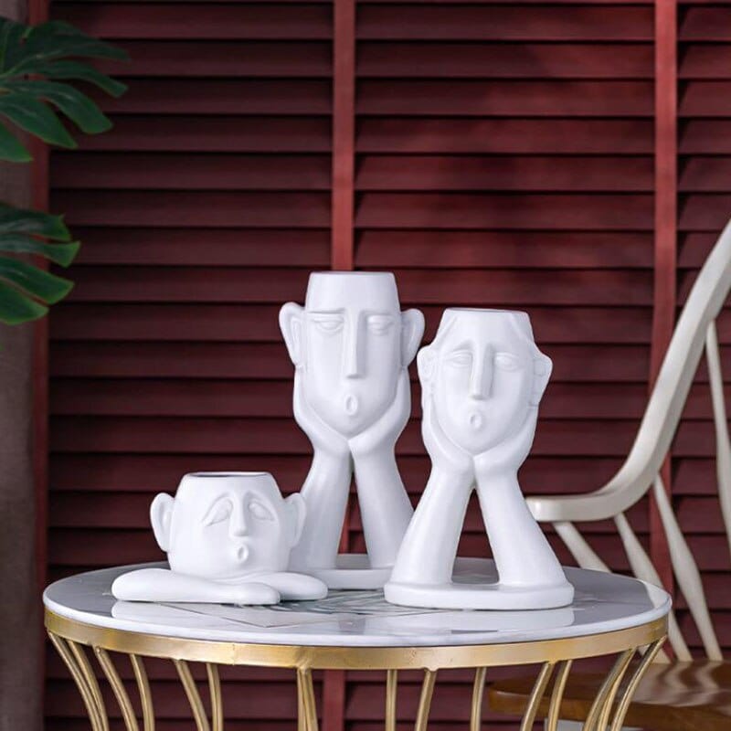 Charming Cow-Design Vase