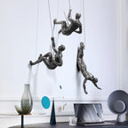 PeakFigures Wall Sculpture for Climbing Enthusiasts