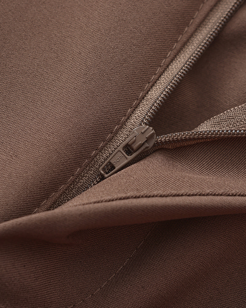 Chic High-Waisted Parisian Trousers