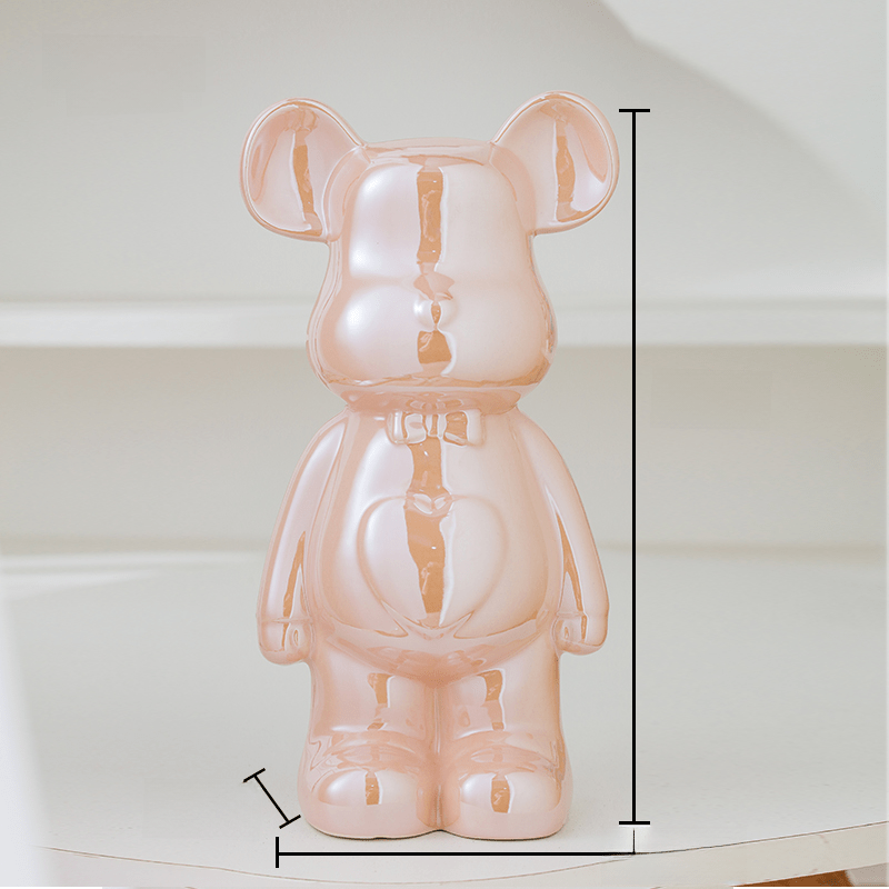 Chic Bear Sculpture for Contemporary Home Décor
