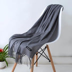 Chic Long Fringe Scarf for Women