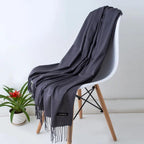 Chic Long Fringe Scarf for Women