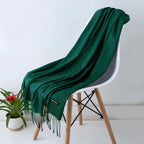 Chic Long Fringe Scarf for Women