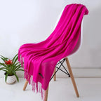 Chic Long Fringe Scarf for Women