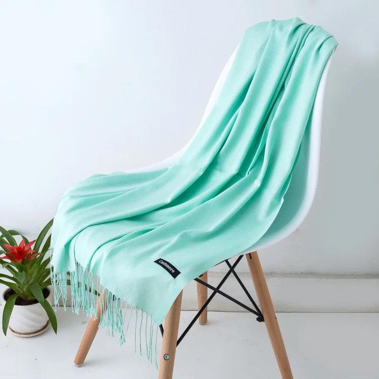Chic Long Fringe Scarf for Women