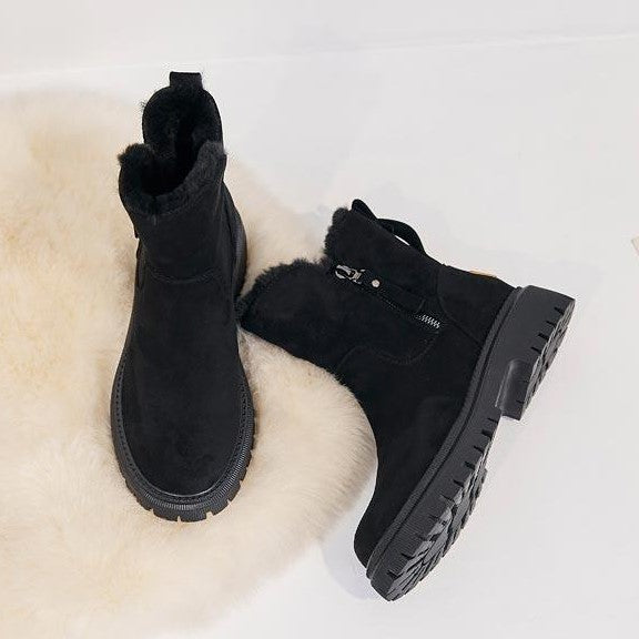Women's Cozy Winter Boots with Non-Slip Sole