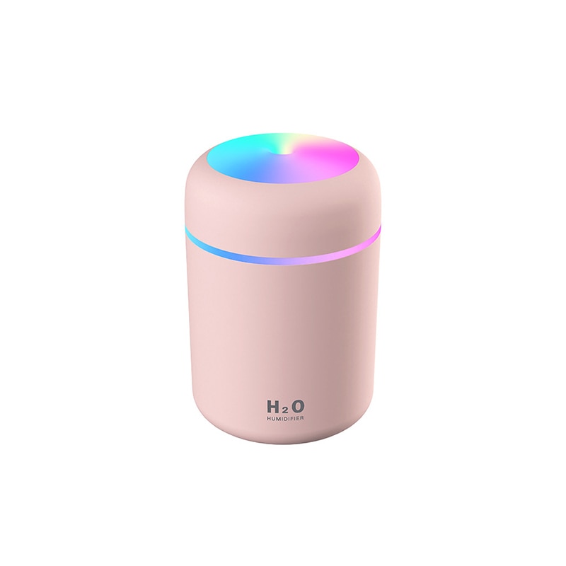 Contemporary H2O Humidifier Featuring Soothing LED Illumination