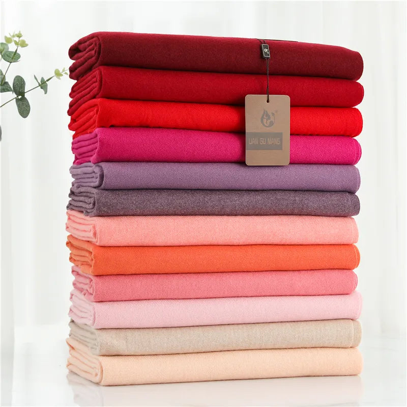 Extra Length Fringed Scarf for Women