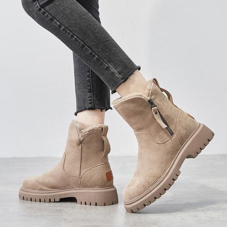 Women's Cozy Winter Boots with Non-Slip Sole
