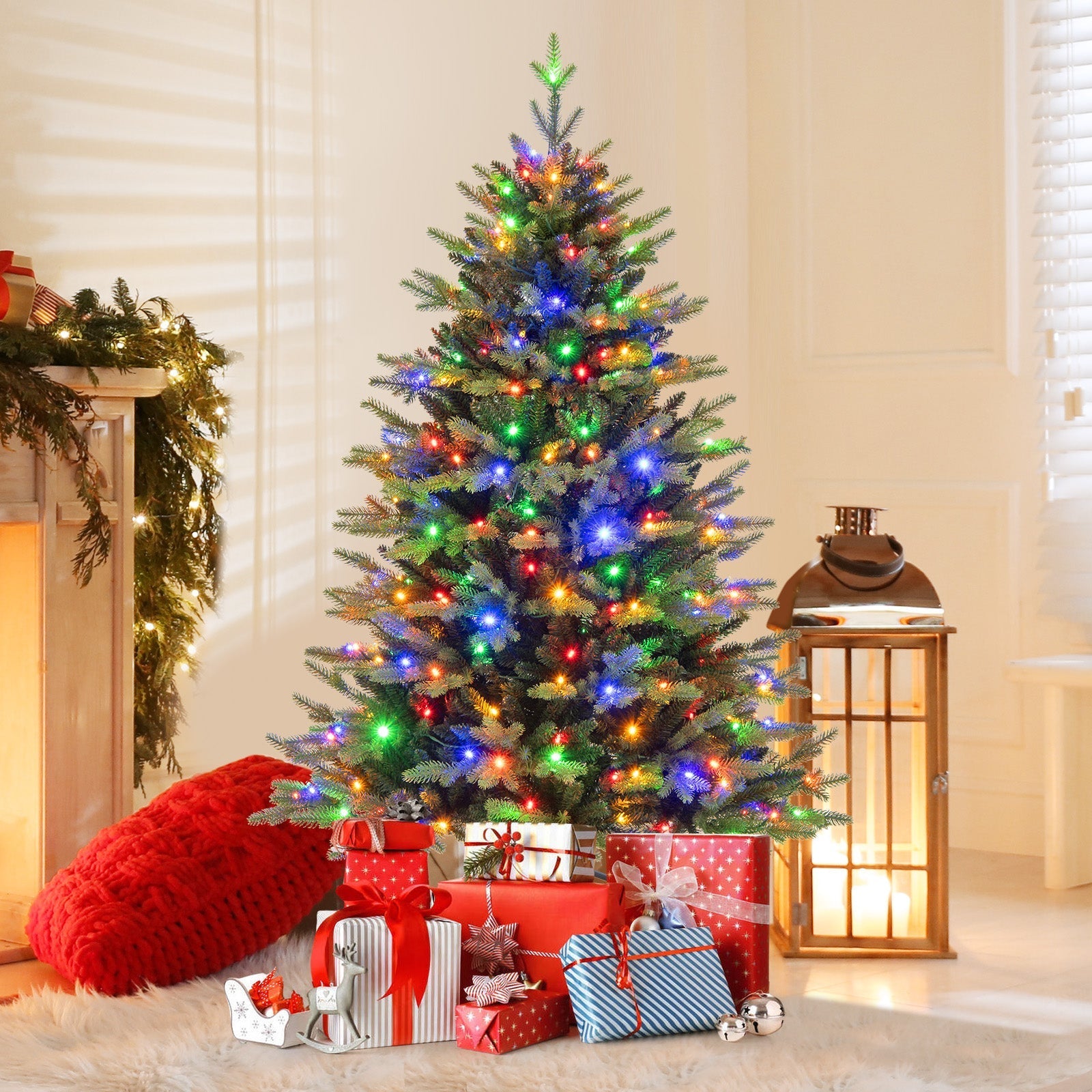 Pre-Lit Artificial Christmas Tree