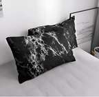 Velitra - Stylish 3-Piece Bedding Set Featuring a Marble Design