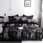 Velitra - Stylish 3-Piece Bedding Set Featuring a Marble Design
