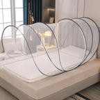 Compact Round Mosquito Net with Fine Mesh Design
