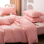 Favonia Cotton Duvet Cover Set with Two Matching Pillowcases