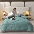 Sylavine - Opulent Four Seasons Duvet Cover with Luxurious Plush Texture